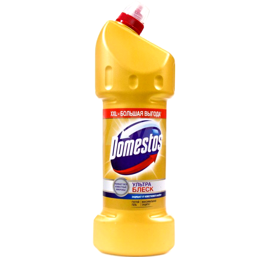 Средство чистящее для сантехники Domestos Ультра блеск 1,5л
